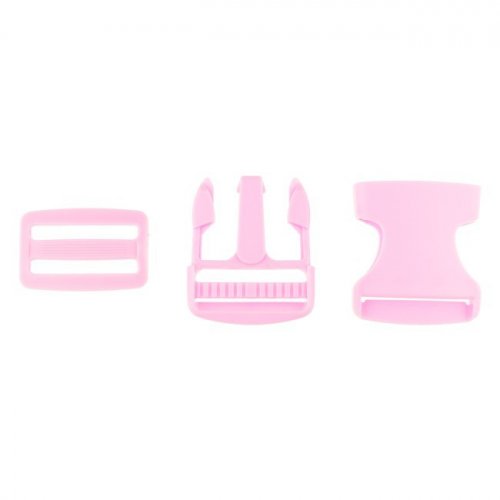 Verschluss-Set - rosa - 3,8 cm